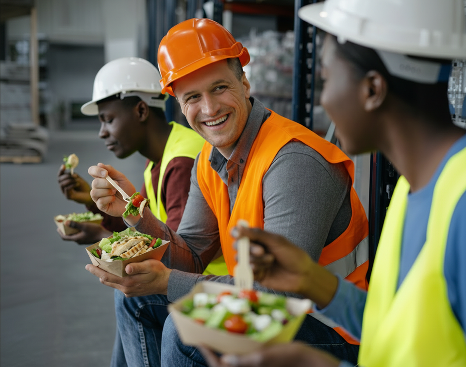 Fresh Bahamian food for your job site
